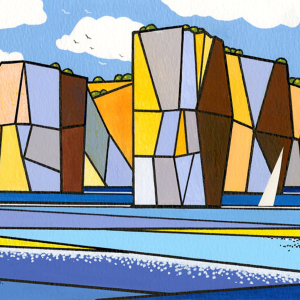 Old Harry Rocks Print