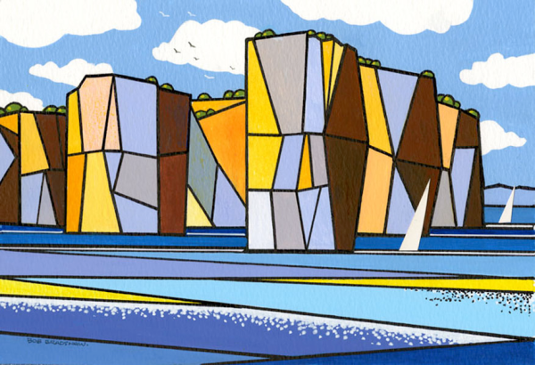 Old Harry Rocks Print