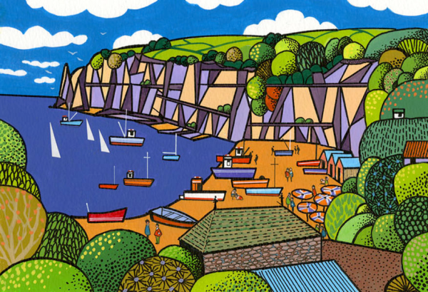 Beer Beach Print