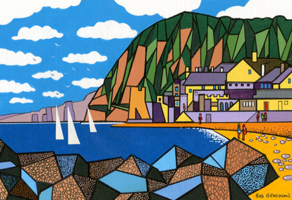Sidmouth Seafront Print